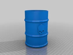 Skull Barrel Box