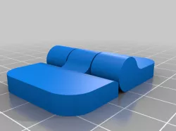 Small Flat Hinge