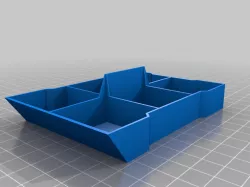 Trays for stackable box v4