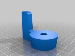 Truck box knob spacer