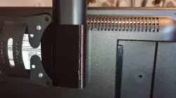 TV Remote holder for VESA 75mm caravan set