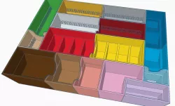 V1 Catan Storage Box 20"x14"x3.75"