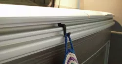 VW California hooks (rail + gap)
