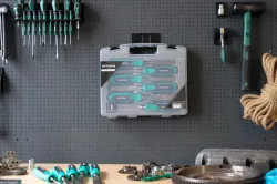 Wall Holder Chisel Set Tool Box 068 I for screws or peg board