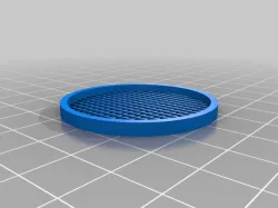 Whale pump filter end