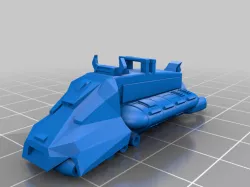 Yellow Snork (Ace Trucking Co / 2000AD) scaled for Firefly boardgame
