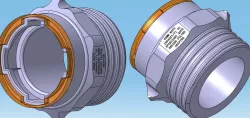 40MM NATO (RD40x1/7) to Spasciani Bayonet (Duetta and Duo) 2000 Series Filter Adapter