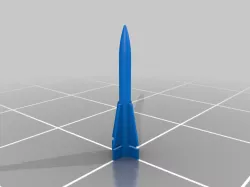 AIM-7 Sparrow, AIM-9 Sidewinder, and AIM-54 Phoenix Missile - 1/350 Scale