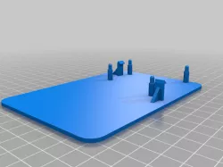 Arduino UNO Clip-in Holder with Breadboard