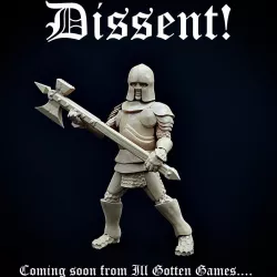 Armored Footman with Pollaxe