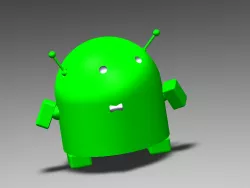 Baby Android with a Bow