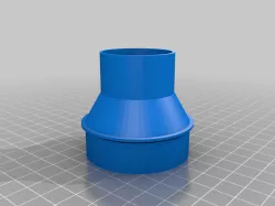 Bandsaw Vacuum Hose Adapter v4