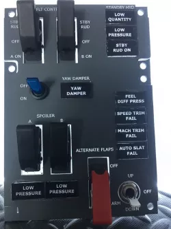 Boeing 737 FLT Control Panel