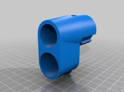 Colonel Wasp Firefly shotgun Nerf barrel attachment base