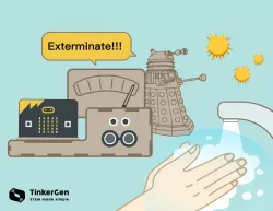 Coronavirus EXTER-MI-NATION With Micro:bit and Daleks