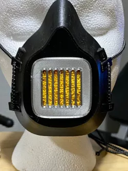 COVID-19 MASK V2 Remix with Paracord Mounts