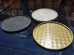 Cup Mats with Holographic effect