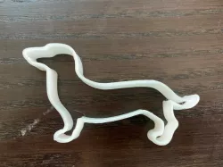 Dachshund Play-Doh/Cookie Cutter