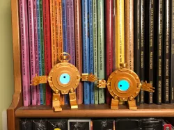 Dingbot Prime and Deuce Dingbot (Girl Genius)