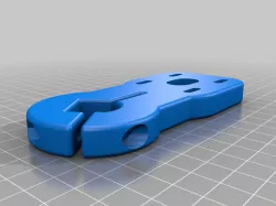 Electric longboard motor mount for Caliber II trucks