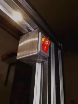 Enclosure for strip LED switch