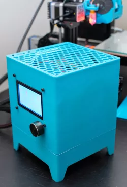 Ender 3 Electronics Box with 140mm fan