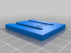 Ender 3 Z-Axis Spacer 2mm-5mm - Lip Removed