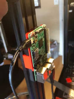 Ender Raspberry Pi Clip-on holder