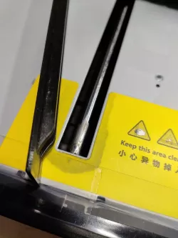 Flashforge Adventurer 3 - Y Axis Dust Cover - Forget Proof