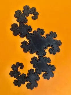 Fractal Curva del dragon/ Dragon curve
