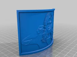 Funny Night Light Lithophane