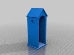 German WW2 Axis Sentry Box 