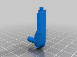Handgun with 5mm Handle