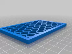 Hexagonal grid with parameters