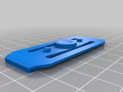 Hotwheels track connector