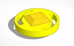 (invincible) yellow diamond