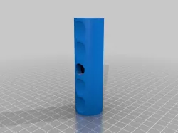 Kayak handle with 12mm rope hole