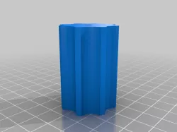 Locking screw handle 