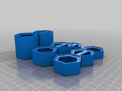 Maghex Base Risers