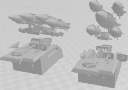Magnetic Modular Vehicle - Missile