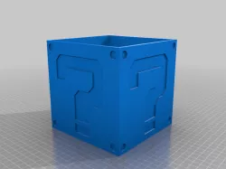 Mario question mark box 150x150x150