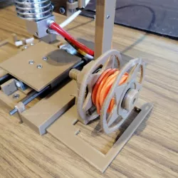 Mini DVD Printer Spool