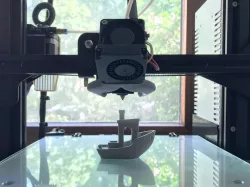 Mini-Me v4 lightweight Ender3 Hotend Duct (Stock Parts, 5015, No Soldering)