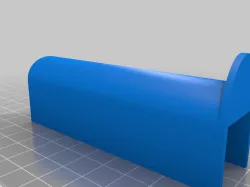 Monoprice MP10 rounded filament holder