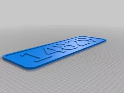 My Csignustomized street number sign