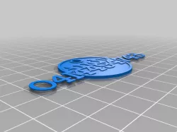 My CuandyAndystomized Round Dog Tags 2