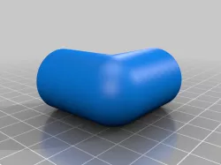 My Customized chicken partRight Angle Pipe Connector - Customizhhher