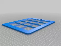MyLogan Customized , 3D-Printable Keyguard for Grid-based, Free-form, and Hybrid AAC Apps on Tablets