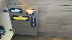 Müllbeutelrollenhalterung Trashbag holder 