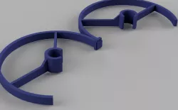 QX95 Prop Guard for small print bed